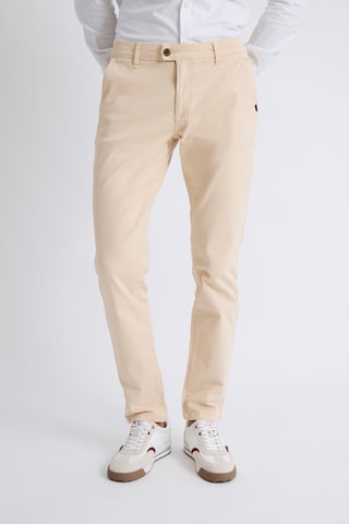 Pantalon slim - Beige