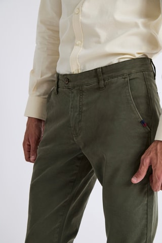 Pantalon slim - Kaki