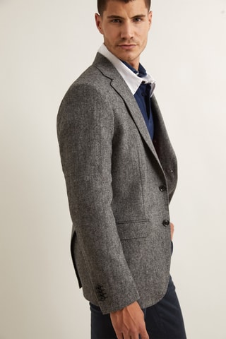 Blazer en laine - Beige - Beige