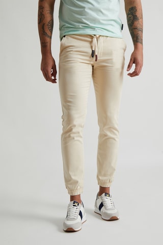Pantalon slim - Beige