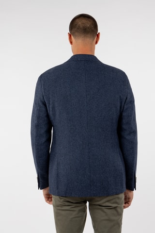 Blazer en laine - Bleu marine