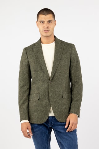 Blazer en laine - Vert