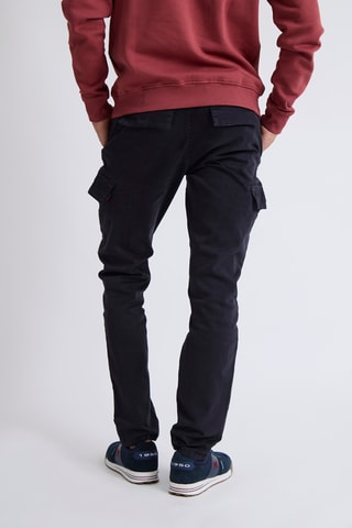 Pantalon cargo - Bleu marine