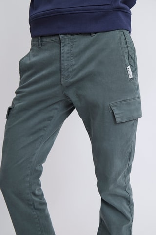 Pantalon cargo - Bleu