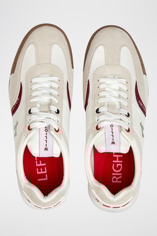 Baskets en cuir - Blanc