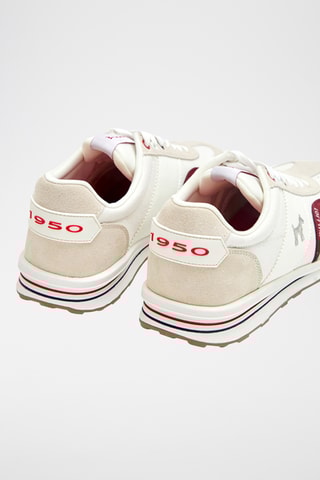 Baskets en cuir - Blanc