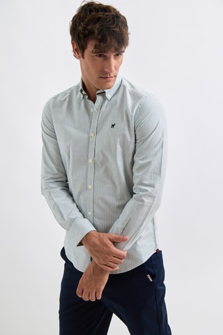 Chemise - Bordeaux - Vert