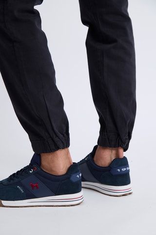 Pantalon slim - Bleu marine
