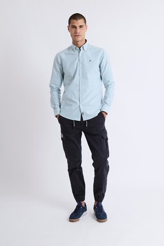 Pantalon slim - Bleu marine