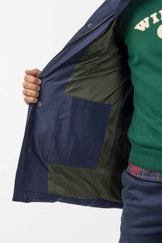 Parka à capuche - Bleu marine