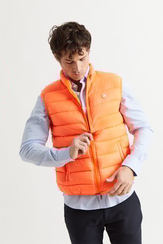 Doudoune sans manches - Orange