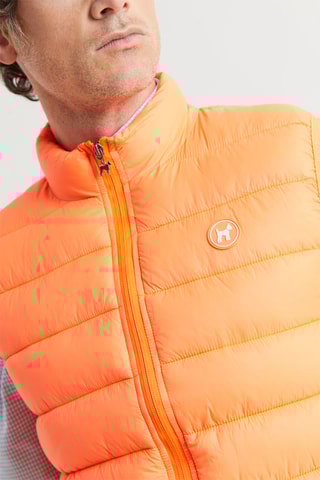 Doudoune sans manches - Orange
