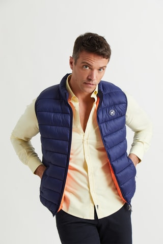 Doudoune sans manches - Bleu marine