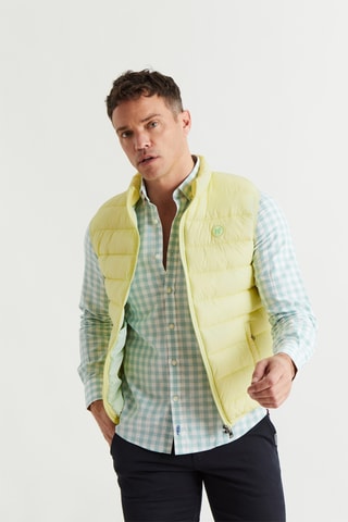 Doudoune sans manches - Jaune