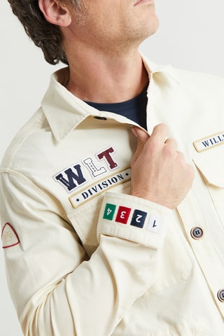 Surchemise regular - Beige