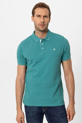 2 polos - Bleu et vert