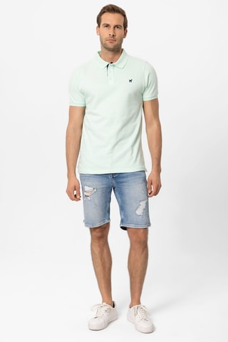 2 polos - Bleu et vert