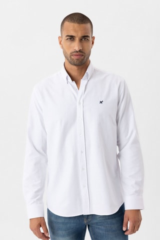 2 chemises - Blanc et bleu