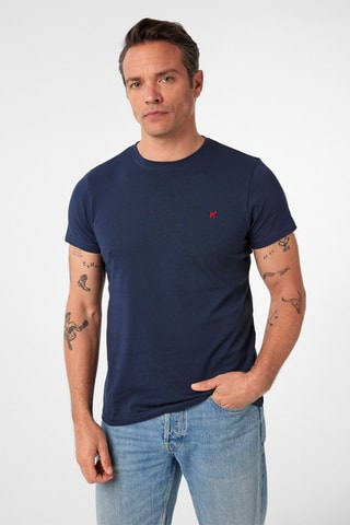 2 t-shirts - Blanc et bleu