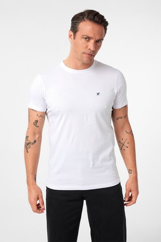 2 t-shirts - Blanc et gris