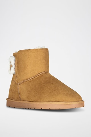 Botines forrados Lady - Camel