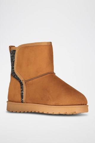 Botines forrados Olga - Camel