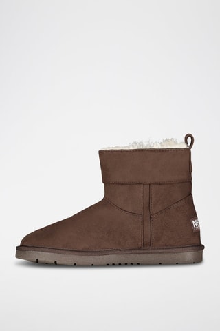 Botines forrados Lady - Marrón