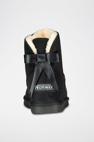 Botines forrados Lady - Negro