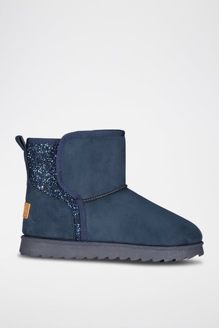 Botines forrados Olga - Azul marino