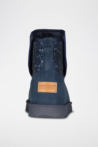 Botines forrados Olga - Azul marino