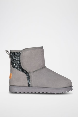 Botines forrados Olga - Gris