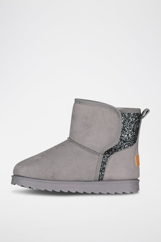 Botines forrados Olga - Gris