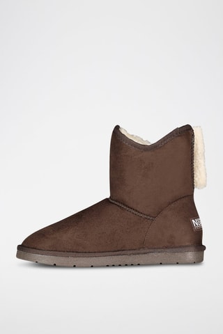 Botines forrados Lady - Marrón