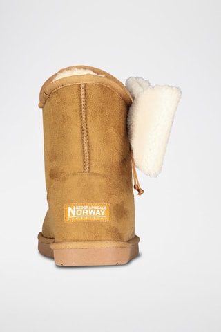 Botines forrados Lady - Camel