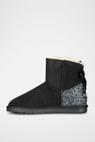 Botines forrados Lady - Negro