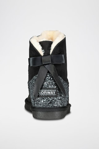 Botines forrados Lady - Negro