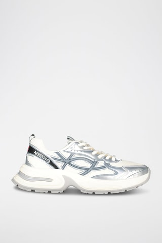 Zapatillas Omesh - Blanco y gris