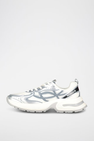 Zapatillas Omesh - Blanco y gris