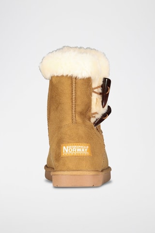 Botines forrados Lady - Camel