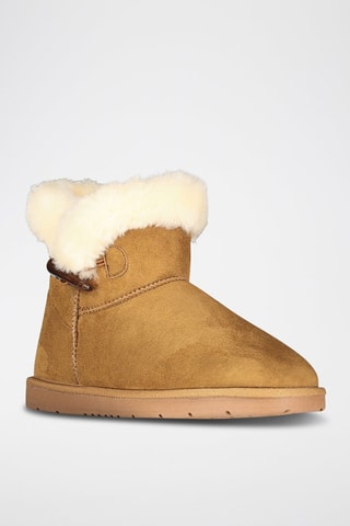Botines forrados Lady - Camel
