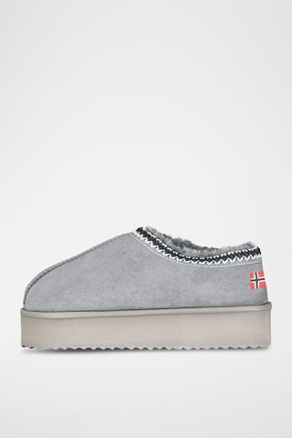 Botines con plataforma One - Gris