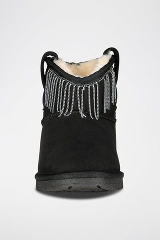 Botines forrados Lady - Negro