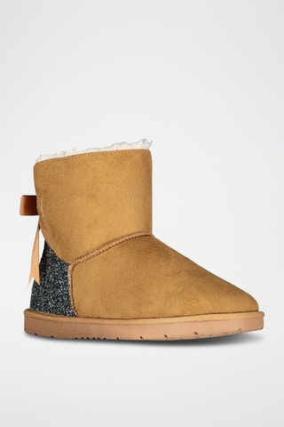 Botines forrados Lady - Camel