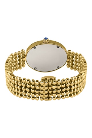 Relógio de quartzo em aço - Dourado