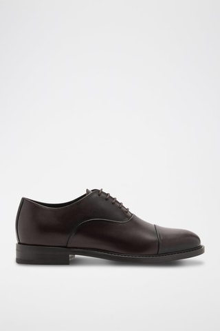 Chaussures costume cuir - Marron foncé