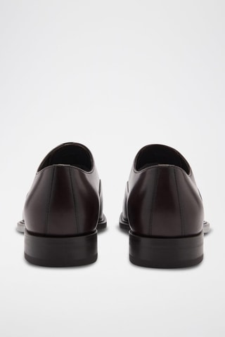 Chaussures costume cuir - Marron foncé