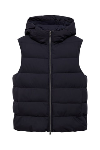 Gilet matelassé résistant à l'eau - Bleu marine