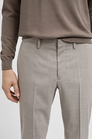 Pantalon costume Parí super slim-fit - Gris clair chiné