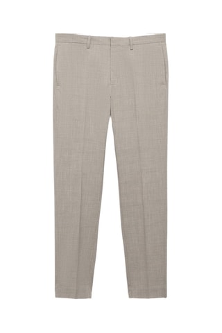 Pantalon costume Parí super slim-fit - Gris clair chiné