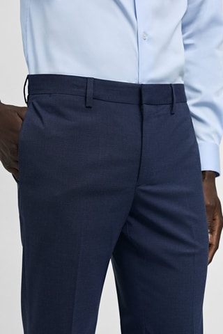 Pantalon costume París super slim-fit - Bleu